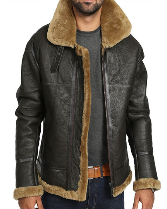 Genuine Brown B3 Bomber Jacket