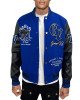 George V Panther Red Wool Varsity Jacket George V Panther Red Wool Varsity Jacket