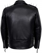 Ghost Rider Men's Black Metal Spikes Jacket