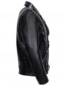 Ghost Rider Men's Black Metal Spikes Jacket