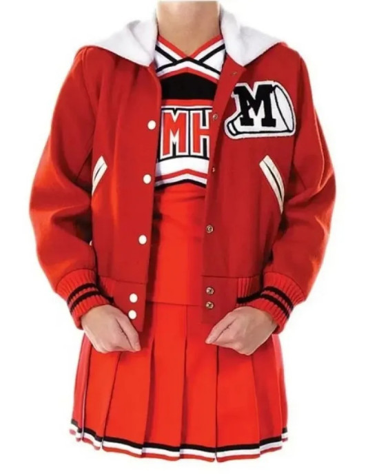 Glee Cheerios Cheerleading Letterman Jacket Glee Cheerios Cheerleading Letterman Jacket
