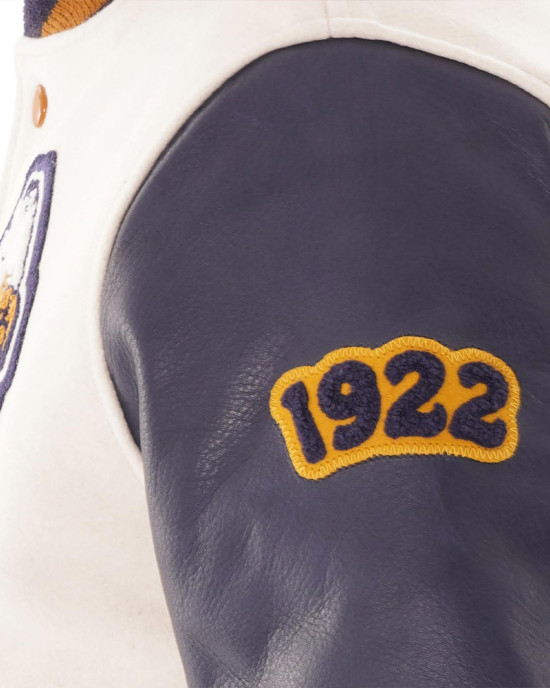 Golden Bear Patch Varsity Jacket Golden Bear Patch Varsity Jacket