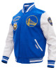 Golden State Warriors Retro Classic Off White Wool Varsity Jacket Golden State Warriors Retro Classic Off White Wool Varsity Jacket