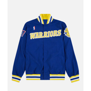 Golden State Warriors Royal Blue Wool Letterman Jacket