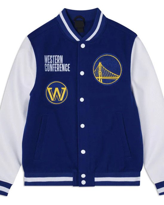 Golden State Warriors Western Conference Varsity Jacket Golden State Warriors Western Conference Varsity Jacket