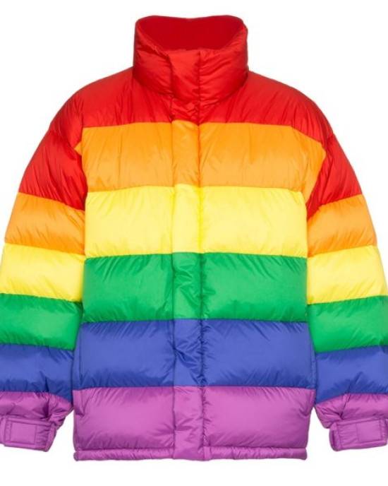 Gooba 69 Rainbow Puffer Jacket Gooba 69 Rainbow Puffer Jacket