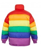Gooba 69 Rainbow Puffer Jacket
