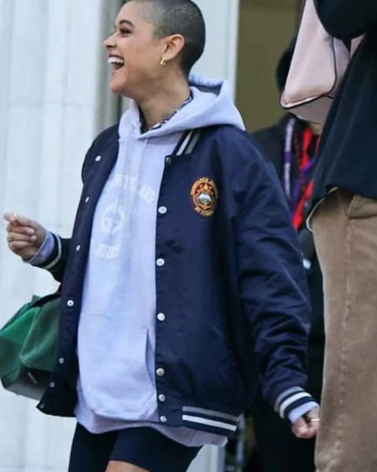 Gossip Girl 2021 Julien Calloway Varsity Jacket Gossip Girl 2021 Julien Calloway Varsity Jacket