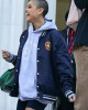 Gossip Girl 2021 Julien Calloway Varsity Jacket Gossip Girl 2021 Julien Calloway Varsity Jacket