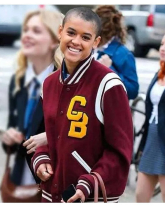 Gossip Girl Julien Calloway Red Varsity Jacket Gossip Girl Julien Calloway Red Varsity Jacket