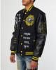 Great Escape Latterman Black Varsity Jacket