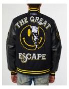 Great Escape Latterman Black Varsity Jacket