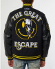 Great Escape Latterman Black Varsity Jacket