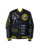 Great Escape Latterman Black Varsity Jacket