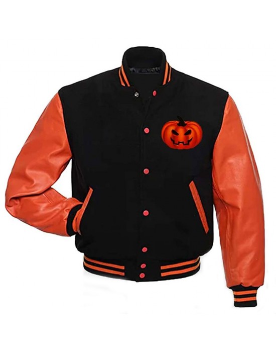 Happy Halloween Letterman Jacket