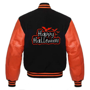 Happy Halloween Letterman Jacket