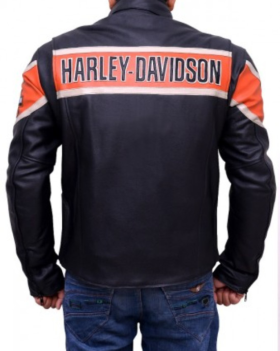 Harley Davidson Victory Lane Biker Leather Jacket Harley Davidson Victory Lane Biker Leather Jacket