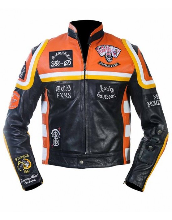 Harley Davidson and The Marlboro Man Leather Jacket