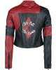 Harley Quinn Live Fast Die Clown Leather Jacket Harley Quinn Live Fast Die Clown Leather Jacket