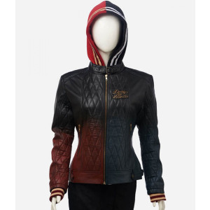 Harley Quinn Property of Joker Jacket with Hood
