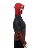 Harley Quinn Property of Joker Jacket with Hood