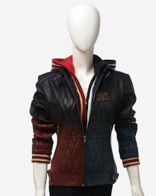 Harley Quinn Property of Joker Jacket with Hood Harley Quinn Property of Joker Jacket with Hood