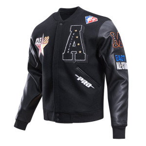 Hbcu All Star East/west Logo Wool Varsity Jacket