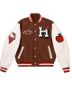 Hello Kitty Apples Wool Varsity Jacket Hello Kitty Apples Wool Varsity Jacket