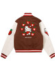 Hello Kitty Apples Wool Varsity Jacket Hello Kitty Apples Wool Varsity Jacket