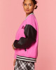 Hello Kitty & Friends Pink Wool Varsity Jacket Hello Kitty & Friends Pink Wool Varsity Jacket