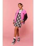 Hello Kitty & Friends Pink Wool Varsity Jacket