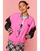 Hello Kitty & Friends Pink Wool Varsity Jacket