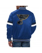 Home Game St. Louis Blues Varsity Satin Jacket