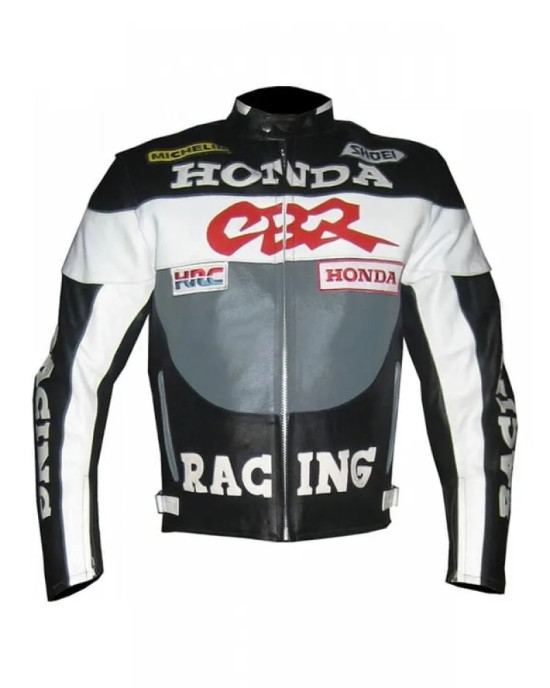 Honda CBR Racing Moto Racer Leather Jacket Honda CBR Racing Moto Racer Leather Jacket