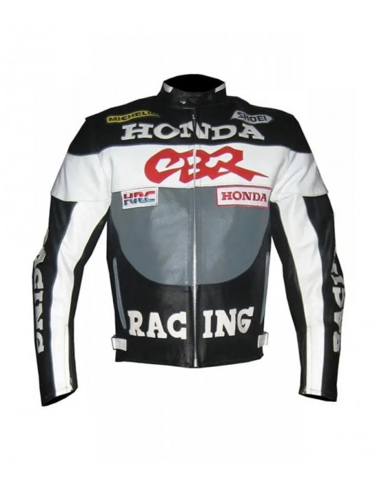 Honda CBR Racing Moto Racer Leather Jacket