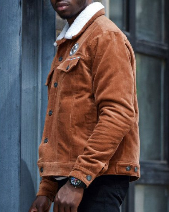 Horizon Aloy 2.0 Brown Shearling Jacket Horizon Aloy 2.0 Brown Shearling Jacket