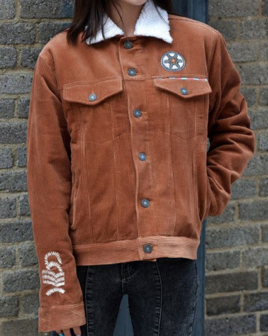 Horizon Aloy 2.0 Brown Shearling Jacket Horizon Aloy 2.0 Brown Shearling Jacket