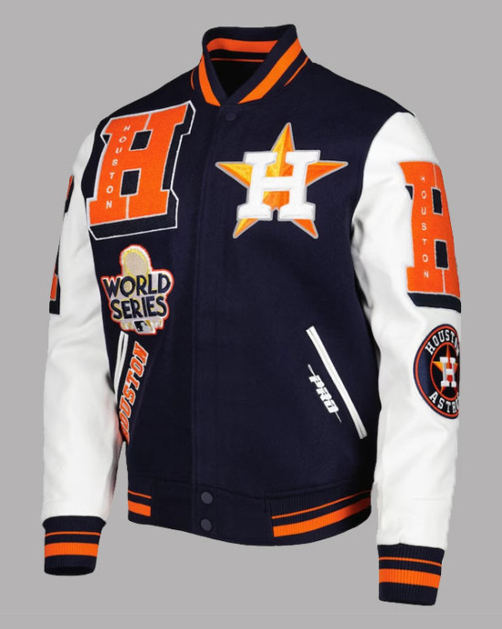 Houston Astros Pro Standard Varsity Jacket Houston Astros Pro Standard Varsity Jacket