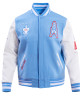 Houston Oilers Retro Classic Blue Varsity Jacket Houston Oilers Retro Classic Blue Varsity Jacket