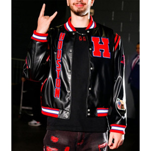 Houston Rockets Hometown Heroes City Edition Varsity Jacket