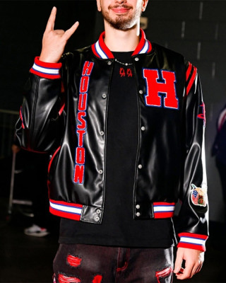 Houston Rockets Hometown Heroes City Edition Varsity Jacket