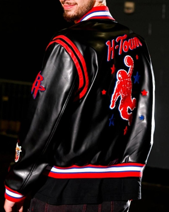 Houston Rockets Hometown Heroes City Edition Varsity Jacket Houston Rockets Hometown Heroes City Edition Varsity Jacket