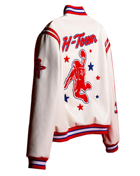 Houston Rockets Hometown Heroes City Edition Varsity Jacket Houston Rockets Hometown Heroes City Edition Varsity Jacket