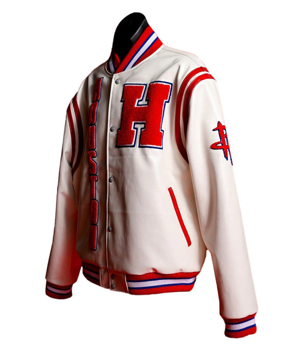 Houston Rockets Hometown Heroes City Edition Varsity Jacket Houston Rockets Hometown Heroes City Edition Varsity Jacket