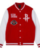 Houston Rockets Varsity Red Jacket Houston Rockets Varsity Red Jacket