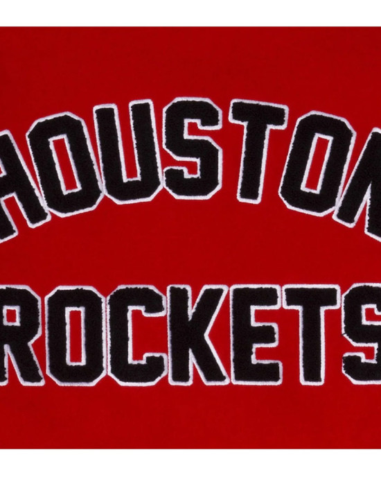 Houston Rockets Varsity Red Jacket Houston Rockets Varsity Red Jacket
