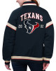 Houston Texans Tournament Navy Varsity Jacket Houston Texans Tournament Navy Varsity Jacket
