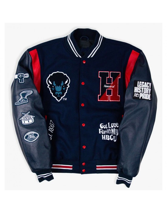 Howard University The Mecca Varsity Jacket