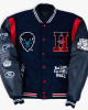 Howard University The Mecca Varsity Jacket Howard University The Mecca Varsity Jacket
