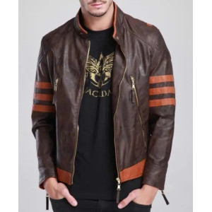 Hugh Jackman X Men Wolverine Leather Jacket
